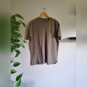 Green cactus print tee